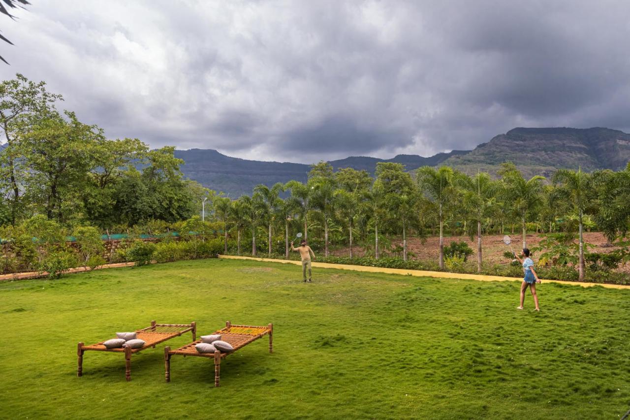 Saffronstays Odyssey, Karjat - 10 Acres Pet-Friendly Estate With Swimming Pool Chinchavli Exterior foto
