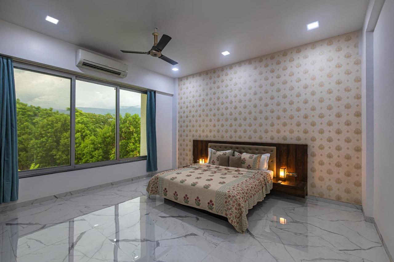 Saffronstays Odyssey, Karjat - 10 Acres Pet-Friendly Estate With Swimming Pool Chinchavli Exterior foto